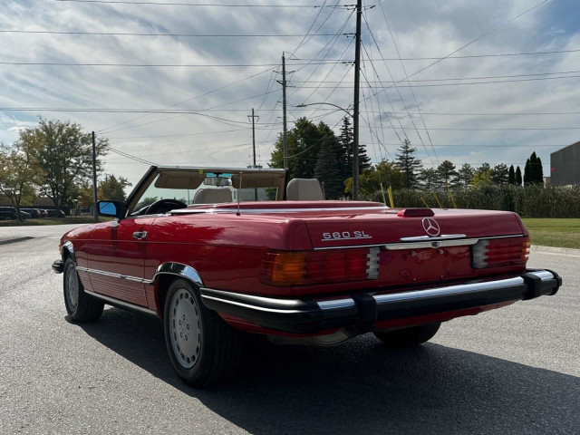 1989 Mercedes-Benz 560 SL 560 SL|| ACCIDENT FREE|| CERTIFIED in Cars & Trucks in Mississauga / Peel Region - Image 3