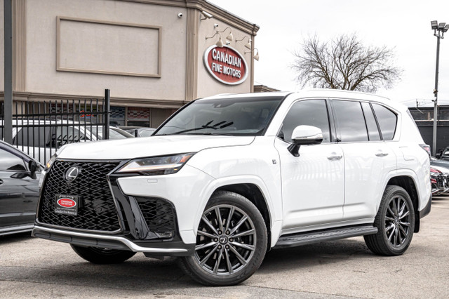 2023 Lexus LX LX 600 F SPORT|7 PASS|NAVI|SUNROOF|BSM|LOW|RED INT in Cars & Trucks in City of Toronto - Image 2