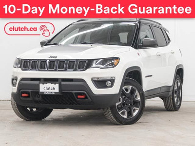 2018 Jeep Compass Trailhawk 4x4 w/ Uconnect 4C, Apple CarPlay & 