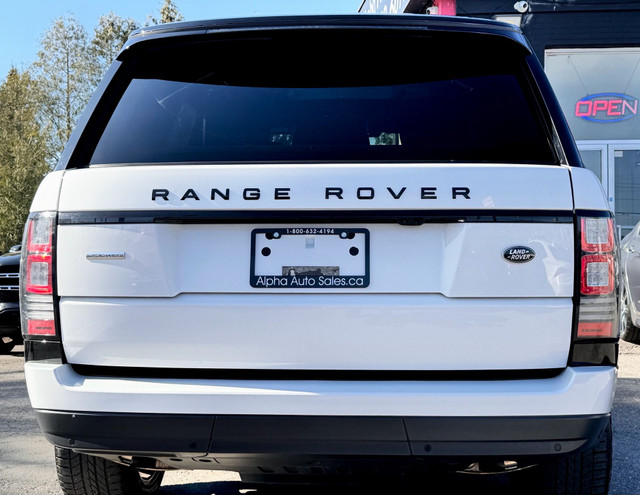 2016 Land Rover Range Rover Supercharged 4WD |DVD|BLACK PACK|TEC in Cars & Trucks in City of Toronto - Image 4
