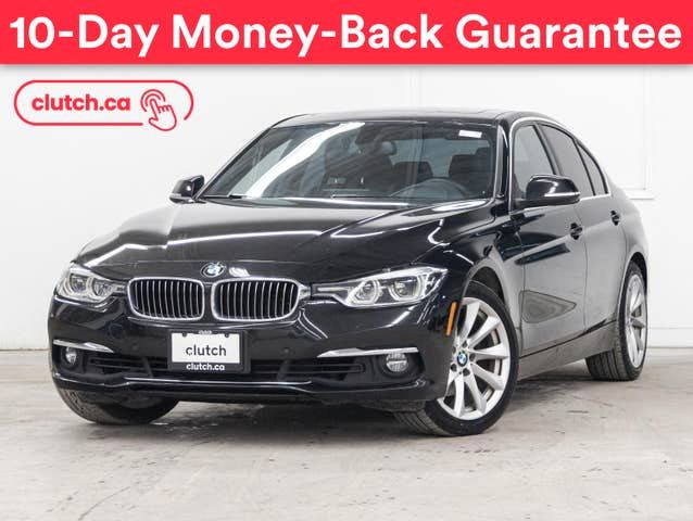 2017 BMW 3 Series 330i xDrive AWD w/ Rearview Cam, Bluetooth, Du in Cars & Trucks in Bedford