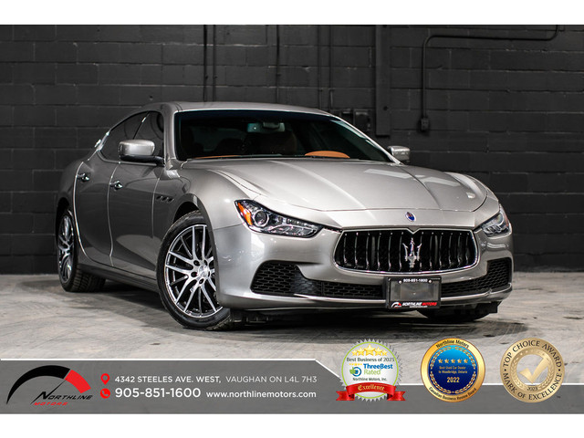  2015 Maserati Ghibli S Q4/ ROOF/ NAV/ CAM/ NO ACCIDENTS in Cars & Trucks in Mississauga / Peel Region
