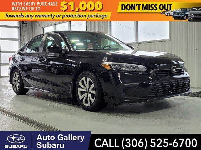 2022 Honda Civic Sedan LX | HEATED SEATS | ACTIVE SAFETY in Cars & Trucks in Regina