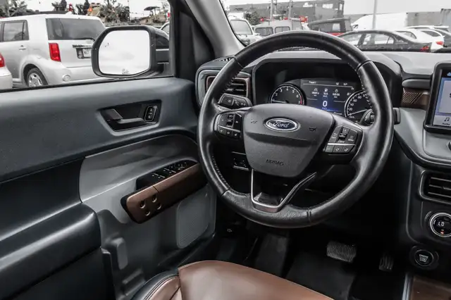 2022 Ford Maverick Lariat Awd 4X4 Crew Cab / Cuir / Toit Ouvrant in Cars & Trucks in City of Montréal - Image 30