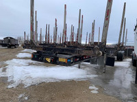 2019 BWS Tridem Hay Rack Logging Trailer