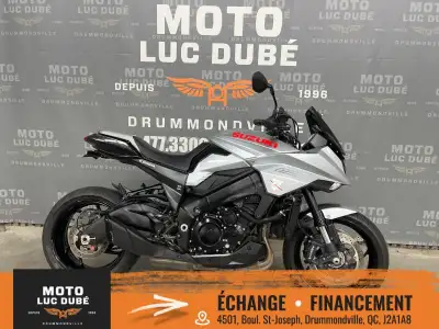 Suzuki Katana 2020 18 065 KM MOTO IMMATRICULÉE RÉGULIÈRE À LA SAAQ FREINS ABS TRACTION CONTROL FENDE...