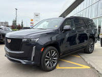 The 2023 Cadillac Escalade Sport Platinum stands out in Galactic Grey Metallic with 22-inch 12-spoke... (image 3)