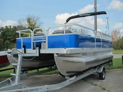 WICKED DEAL ON THIS BRAND NEW AND ON SALE-2024 MONTEGO BAY 18' FISH AND CRUISE, 2 COLOURS IN STOCK T...