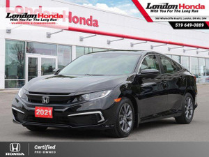 2021 Honda Civic EX| One Owner | Clean Carfax | Full Service History |