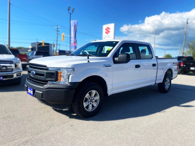 2018 Ford F-150 XL Super Crew 4x4 ~Camera ~Bluetooth ~Trailer To in Cars & Trucks in Barrie
