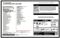 This Dodge Durango SRT 392 AWD has a dependable Premium Unleaded V-8 6.4 L/392 engine powering this... (image 4)