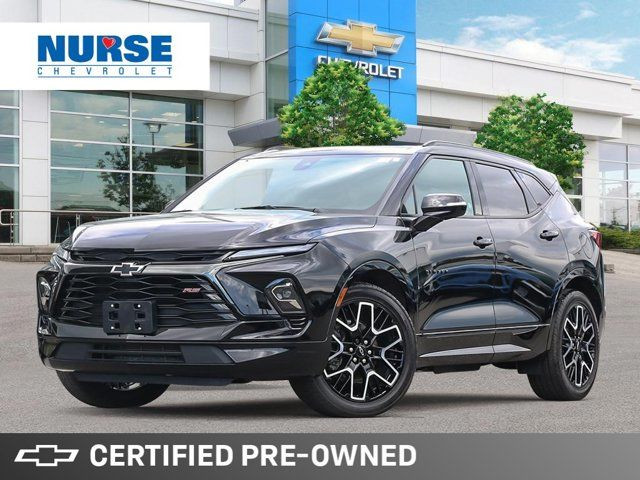 2023 Chevrolet Blazer Low Kilometers | Accident Free | Leather in Cars & Trucks in Oshawa / Durham Region