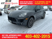 2017 Porsche Macan AWD | HEATED & COOLED SEATS | LEATHER | $0 DO