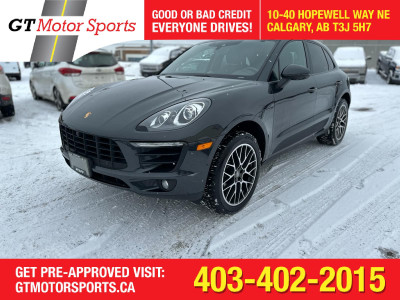 2017 Porsche Macan AWD | HEATED & COOLED SEATS | LEATHER | $0 DO