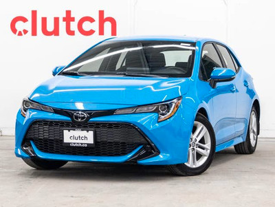 2020 Toyota Corolla Hatchback SE w/ Apple CarPlay & Android Auto