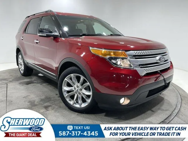 2014 Ford Explorer XLT - $0 Down $196 Weekly, Heated Seats, Moon