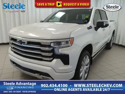 Power up our 2023 Chevrolet Silverado 1500 High Country Crew Cab 4X4 to enjoy superior strength and...
