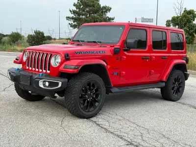 New arrival! 2022 JEEP WRANGLER UNLIMITED SAHARA 4Xe PRICE INCLUDE $1000 CREDIT REBATE FOR FINANCING...