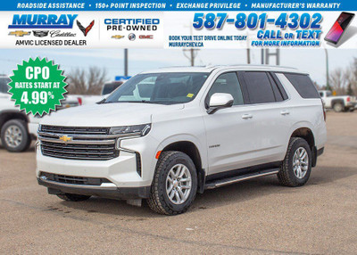 2022 Chevrolet Tahoe LT 4WD 8 Pass w/3.0L Diesel & Pano Sunroof