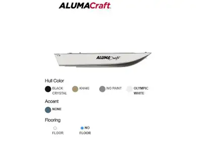 2024 AlumaCraft V16 NO-FLOOR Découvrez le 2024 AlumaCraft V16! Ce modèle blanc élégant est maintenan...