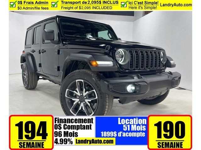 2025 Jeep Wrangler 4xe Sport S in Cars & Trucks in Laval / North Shore