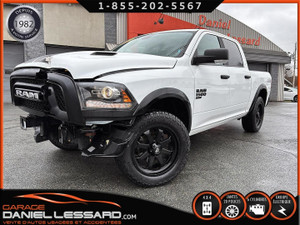 2021 RAM 1500 WARLOCK  4X4 CREWCAB BOITE 5.7 P, V-6 3.6 L, BASKM