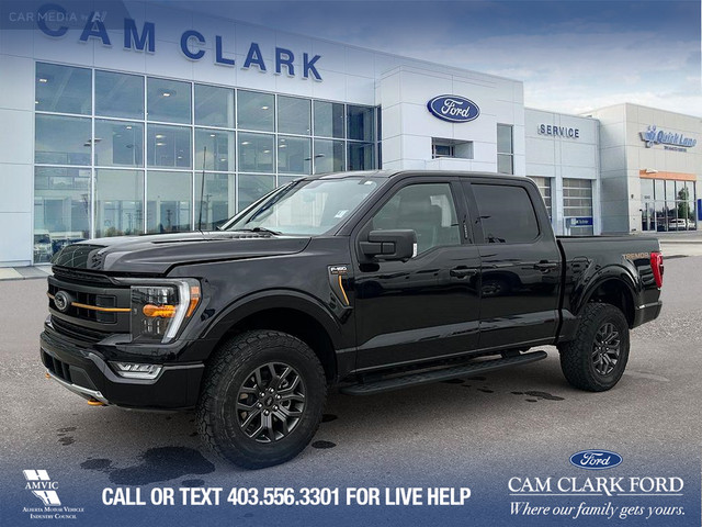 2022 Ford F-150 Tremor CLEAN CARFAX, INTERIOR WORK SURFACE, M... in Cars & Trucks in Red Deer