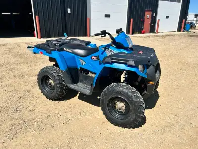 2017 Polaris Sportsman 450 4x4 ATV 2749 km 4x4 Automatic transmission Factory winch Shift on the fly...