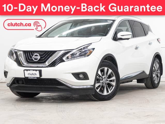 2018 Nissan Murano SL AWD w/ Apple CarPlay & Android Auto, Rearv in Cars & Trucks in Ottawa