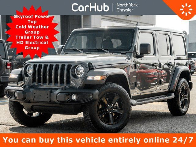 2022 Jeep Wrangler Unlimited Sahara Altitude 4x4 Skyroof Cold in Cars & Trucks in City of Toronto