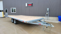 8x20 3 Ton Galvanized Duratrail Deckover Trailer