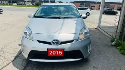 2015 TOYOTA PRIUS HYBRID NONE, 5 DOOR HATCHBACK, SINGLE OWNER, VERY WELL MAINTAINED WITH POWER WINDO...