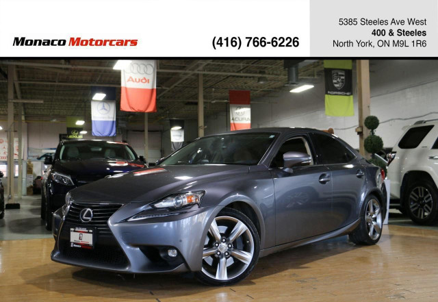 2016 Lexus IS 350 AWD - BLINDSPOT|NAVI|CAMERA|HEATED&VENTILATED  in Cars & Trucks in City of Toronto