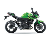2024 Kawasaki Z400 Black Green