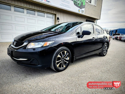 2015 Honda Civic EX Certified One Owner Extended Warranty Gas Sa