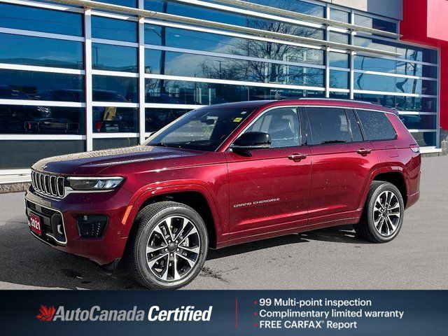 2021 Jeep Grand Cherokee L Overland | Luxury Pkg. | Trailer Tow in Cars & Trucks in Guelph