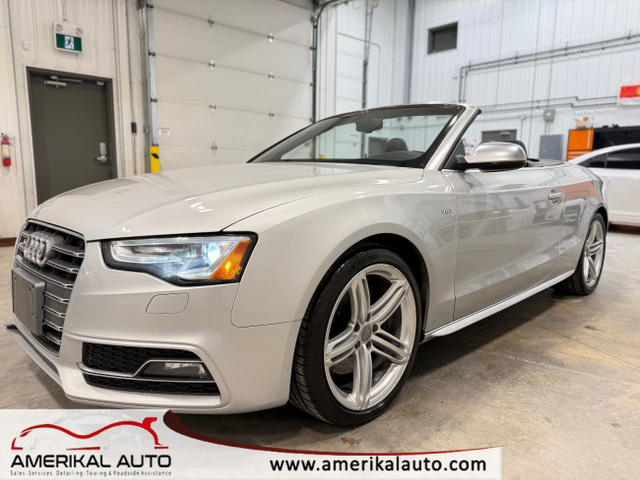 2013 AUDI S5 PREMIUM S-LINE *CONVERTIBLE *FULLY LOADED *SAFETIED in Cars & Trucks in Winnipeg