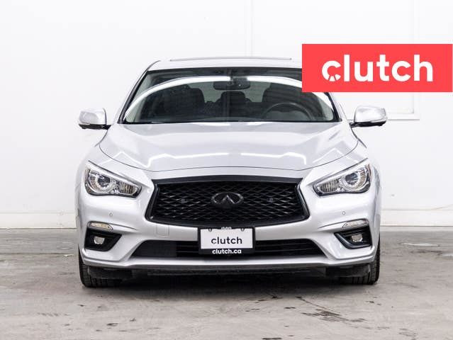 2018 Infiniti Q50 3.0T Luxe AWD w/ Sunroof, Front Heated Seats,  in Cars & Trucks in City of Toronto - Image 3