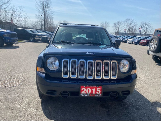  2015 Jeep Patriot Sport. Extra tires on steel rims! Drives grea in Cars & Trucks in London - Image 2