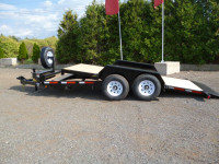 7 Ton Flatbed Equipment Float - Tilt & Load