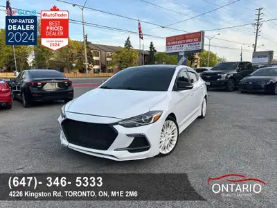 Come by and check out this sporty and fun-to-drive 2018 Hyundai Elantra Sport with only 55,000 km! F...