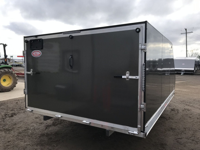 2023 SLED SHED HYBRID PRO STARR SNOWMOBILE TRAILER – 8.5′ X 12′ in Cargo & Utility Trailers in London - Image 4
