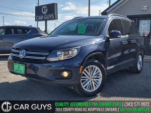 2016 Volkswagen Tiguan Comfortline 4MOTION 4dr Auto Comfortline
