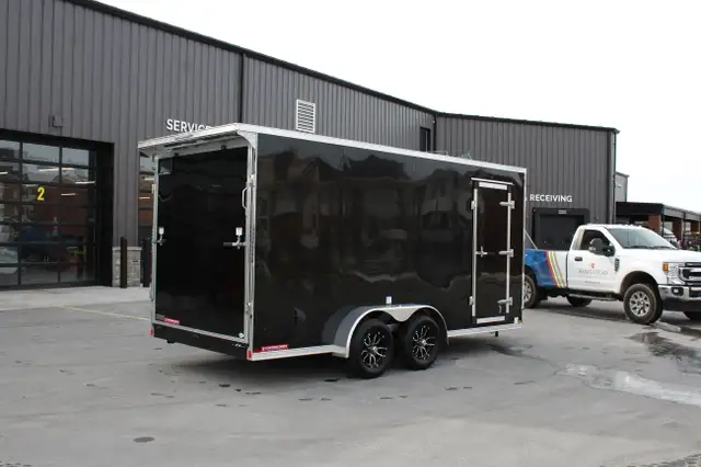 2025 HAULIN HLAFT716TA2 7x16 Enclosed Trailer with UTV Escape Do in Cargo & Utility Trailers in Trenton - Image 4