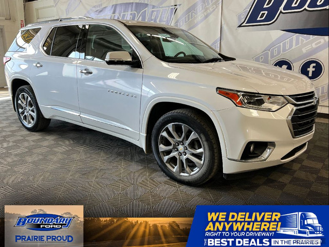 2019 Chevrolet Traverse PREMIER 3.6 AWD | TOW PKG | HTD STS | PA in Cars & Trucks in Lloydminster