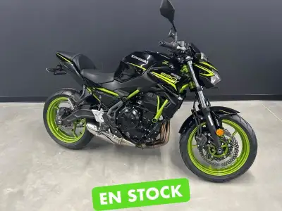 Kawasaki Z650 2021 Moteur 649 cm3 refroidi par liquide 4 temps DOHC bicylindre parallèle à 8 soupape...