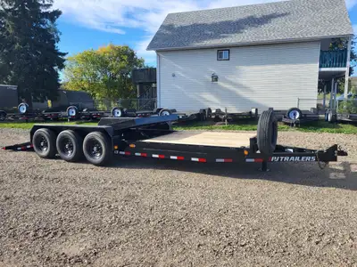 YEAR: 2025 MAKE: PJ MODEL: HEAVY DUTY TRI-AXLE TILT TRAILER SIZE: 7' X 24' AXLES: 3-7,000LB AXLES G....