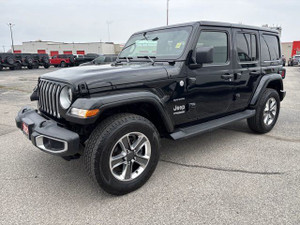 2021 Jeep Wrangler Unlimited UNLIMITED SAHARA**4X4**2.0L**LEATHER**7.0 SCREEN**CARPLAY**