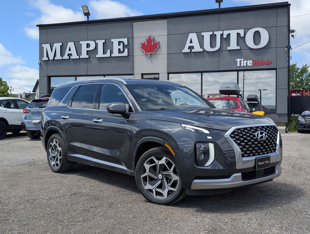 2021 Hyundai Palisade ULTIMATE CALLIGRAPHY | NAVI| LEATHER | PAN in Cars & Trucks in London - Image 2