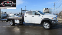 2014 Ram 5500 SLT 4x4 Crew Cab Flatbed Truck - 6 Cylinder 6.7 L Diesel Engine - Automatic Transmissi... (image 3)